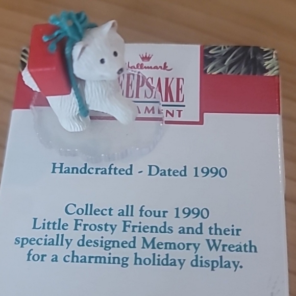 3 "Little Frosty Friends" ornaments. - Picture 3 of 3
